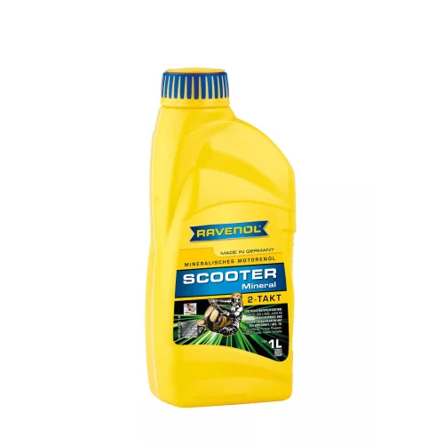 олива Ravenol 2T Scooter Mineral (TC, FB) 1л