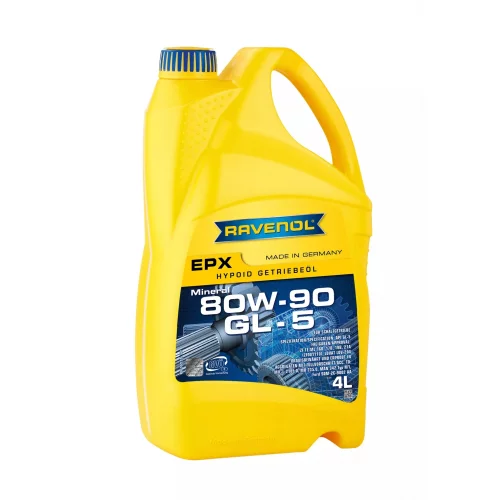 олива тансмісійна Ravenol 80W-90 EPX Mineral GL-5 (4л)