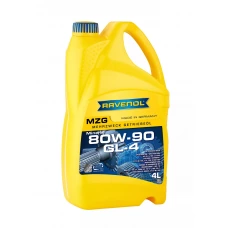 олива тансмісійна Ravenol 80W-90 MZG Mineral GL-4 (4л)