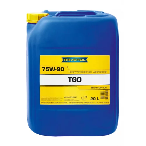 олива тансмісійна Ravenol 75W-90 TGO Semisynt GL-5 (20л)