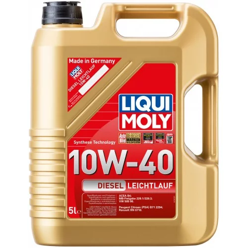 олива Liqui Moly 10W-40 Diesel Leichtlauf  (5л)