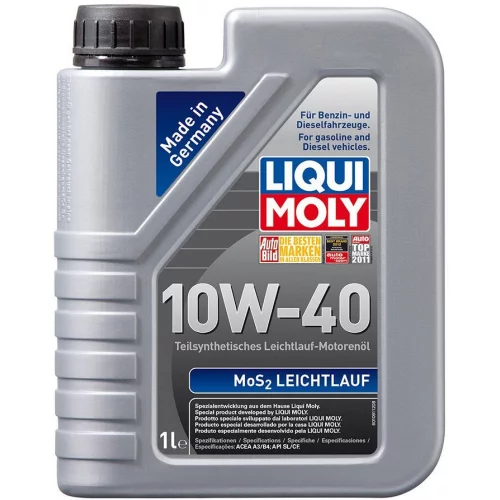 олива Liqui Moly 10W-40 MOS2-Leichtlauf (молібден) 1л