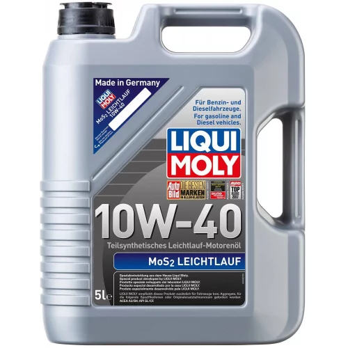 олива Liqui Moly 10W-40 MOS2-Leichtlauf (молібден) 5л