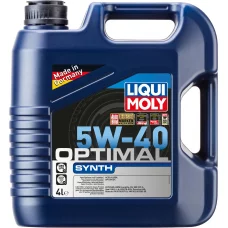 масло Liqui Moly 5W-40 Optimal Synth (4л)
