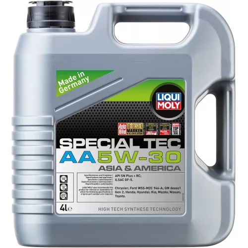 олива Liqui Moly 5W-30 Special Tec AA (Asia & America)  4л