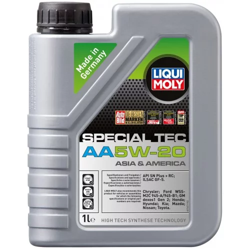 олива Liqui Moly 5W-20 Special Tec AA (Asia & America) 1л
