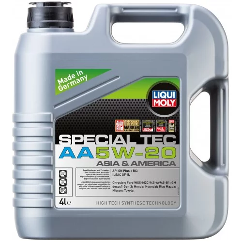 масло Liqui Moly 5W-20 Special Tec AA (Asia & America) 4л