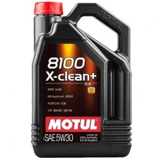 олива Motul 5W-30 8100 X-Clean+ (5л)