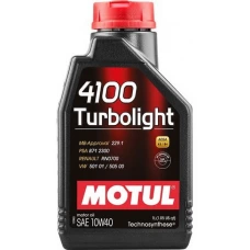 олива Motul 10W-40 4100 Turbolight (1л)