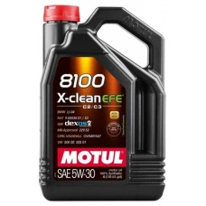 олива Motul 5W-30 8100 X-Clean EFE (4л)