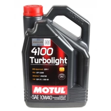 олива Motul 10W-40 4100 Turbolight (4л)