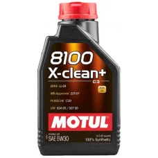 олива Motul 5W-30 8100 X-Clean+ (1л)