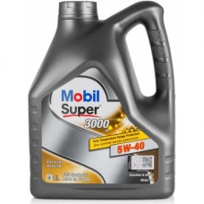 масло Mobil  5W-40 Super 3000 X1 SN/SM, A3/B4  (4л)