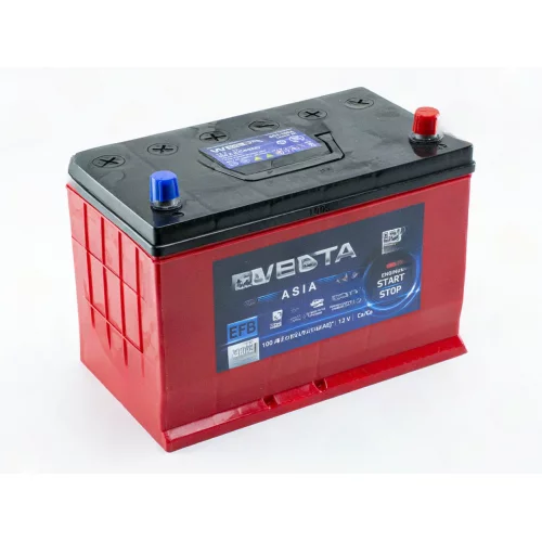 Аккумулятор   Westa 100Ач 850A Asia (D31) (0) Правый +