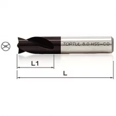 свердло для висвердлювання точкового зварювання d-8mm, L-80mm