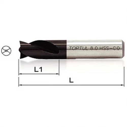 сверло для высверливания точечной сварки d-8mm, L-80mm