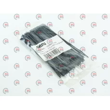 хомут пластиковый 150 x 3,6  черный  Norma