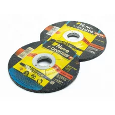 круг зачисний по металу 125 х 6 мм тип 27 NovoAbrasive ( утопл.центр)