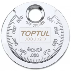 монета для перевірки зазору між елетродами свічки  Toptul