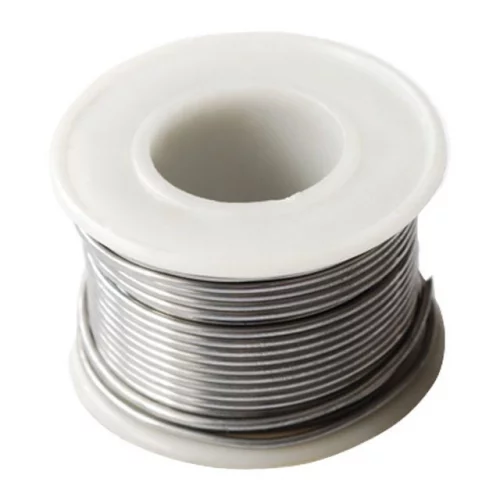 припой d 1.0mm  на катушке с канифолью 100 г  ПОС40