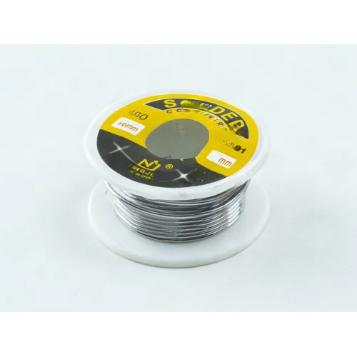 припой d 1.5mm  на катушке с канифолью  50 г