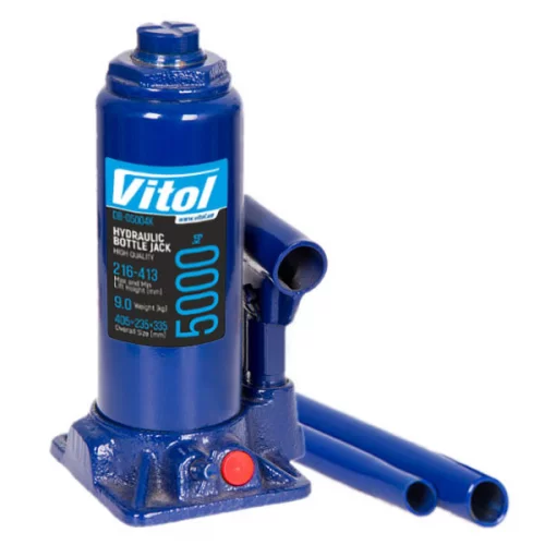 домкрат гидравл.  5Т  216-413мм  (коробка) Vitol