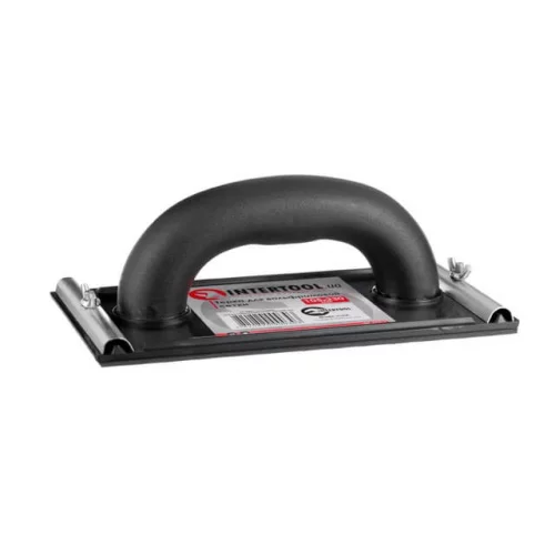 блок шлифовальный 105 х 230 мм  (пластиковая ручка) Intertool
