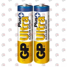 батарейка  AA  лужна 1.5V пальчик GP Ultra + Alkaline 2шт плівка