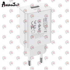 зарядка від мережі 220В на  USB 3.0A, QС 18W, біла