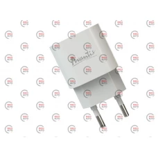 зарядка від мережі 220В на  USB 2.4A біла