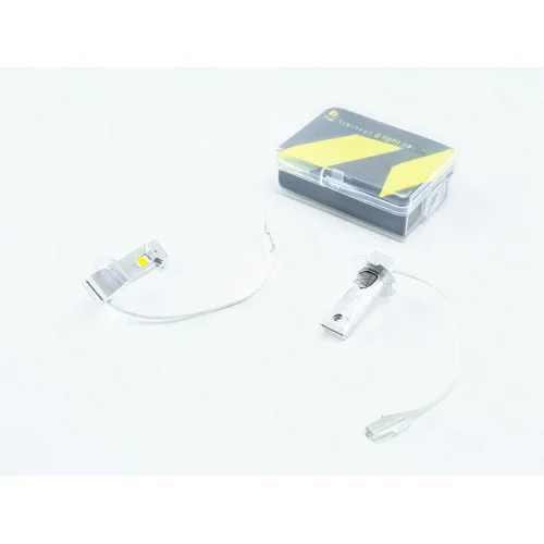 лампа LED H3 12V-24V  20W M9 6000K радіатор