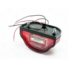 ліхтар освітлення номера  універсальний LED COBRA червоний корпус