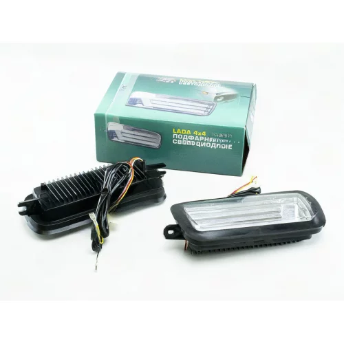 підфарник 21214 LED (LEXUS стиль) світлий