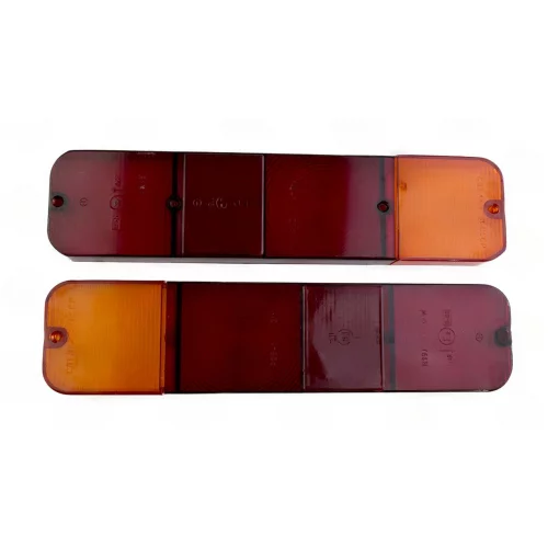 стекло фонаря М 2140 задн.(красн.+желт.)