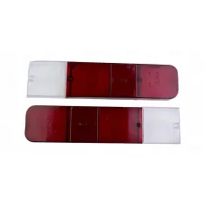 скло ліхтаря М 412 заднього (червоне+біл.)