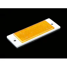 катафот прямоугол. под винт средний желтый 95 x 35 mm (Stark)