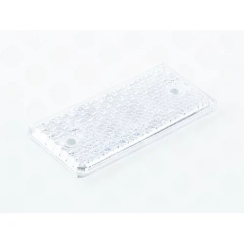 катафот прямокутний під гвинт mm білий 90 x 45 mm (Stark)