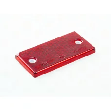 катафот прямокутний під гвинт  червоний 90 x 45 mm (Stark)