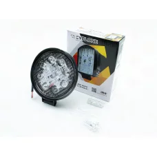 фара додаткова LED  кругла 115х25 (Дм/Ш)/  27W 6000K EP9 SP дальнє світло