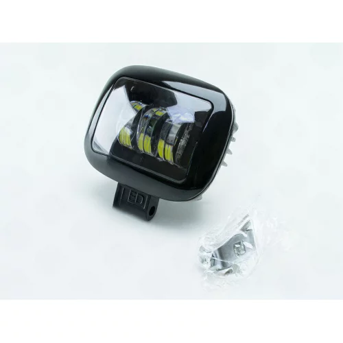 фара додаткова LED  прямокут.  120х95х50 (Д/В/Ш) 30W Black
