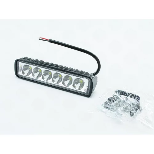 фара додаткова LED  прямокут. 150х40х40 (Д/В/Ш) 18W ближній