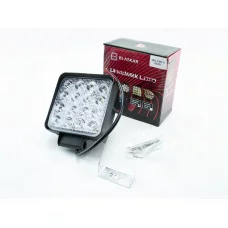 фара дополнительная LED 110х110х55 (Д/В/Ш) 48W ближний EPISTAR