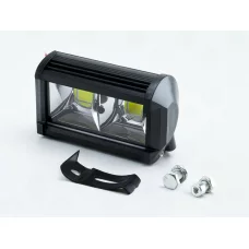 фара додаткова LED  прямокут. 130х80х65 (Д/В/Ш) 72W дальнє світло COB