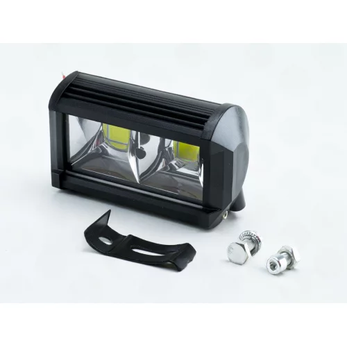 фара додаткова LED  прямокут. 130х80х65 (Д/В/Ш) 72W дальнє світло COB
