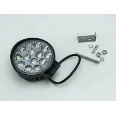 фара додаткова LED  кругла 110х55 (Дм/Ш)/42W дальнє світло 3535