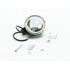 фара додаткова LED  кругла  80х40 (Дм/Ш) 12W дальнє світло SPOT