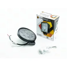 фара додаткова LED  кругла 115х25 (Дм/Ш)/ WL-208 SLIM 27W 6000K EP9 FL ближнє світло