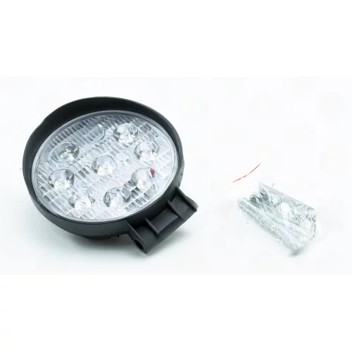 фара додаткова LED  кругла 110х42 (Дм/Ш)/27W EPISTAR дальнє світло