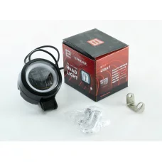 фара додаткова LED  кругла  70х50 (Дм/Ш) 20W CREE дальнє світло+ДХВ