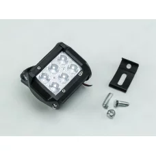 фара додаткова LED  прямокут.  95х75х75 (Д/В/Ш) 18W дальнє світло 3030